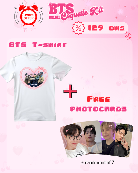 Limited Time offer Tshirt + FREE photocards