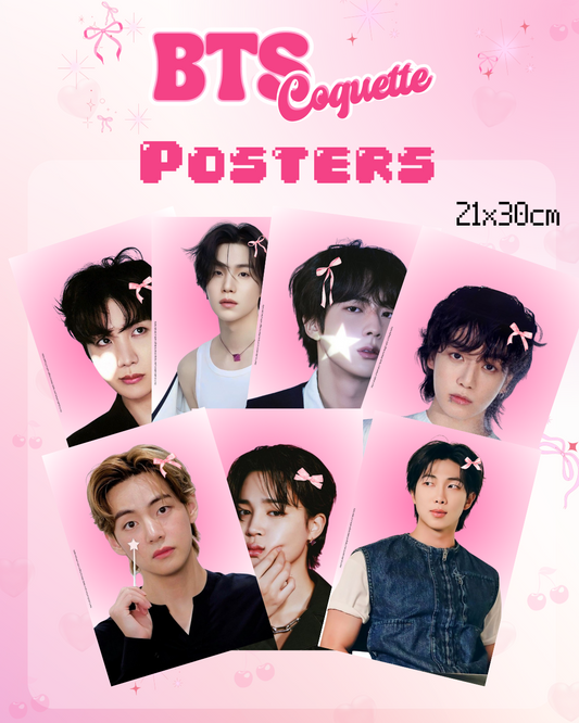 BTS Posters (More than 3 for 15dhs instead of 20)